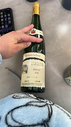 Alsace Muscat Domaine Le Freud 2016