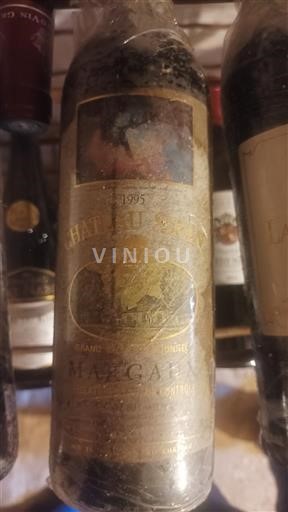 Bordeaux Margaux Grand Cru Château Malescot St. Exupéry 1995