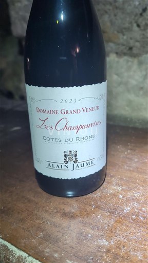 Vallée du Rhône Côtes-du-rhône Domaine Grand Veneur Les Champauvins 2023