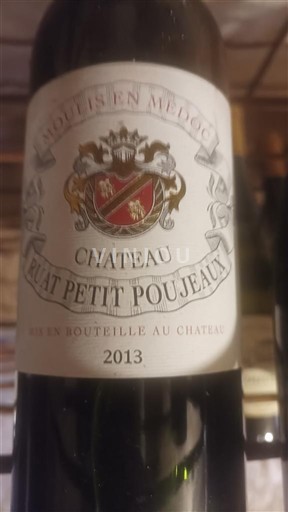 Bordeaux Haut-Médoc Château Haut Petit Poujeaux 2013