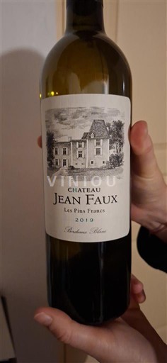 Bordeaux Bordeaux Supérieur Château Jean Faux Les Pins Francs 2019