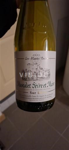 Thung lũng sông Loire Muscadet Sèvre et Maine Les Hauts Bois 2022