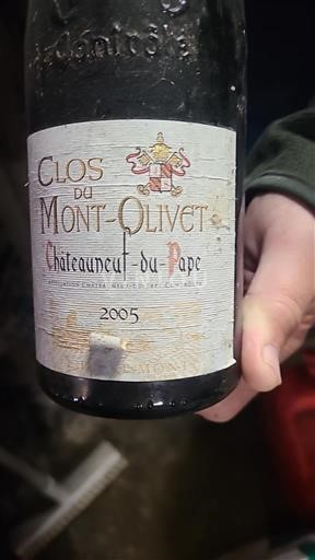 Thung lũng Rhône Châteauneuf-du-pape Clos du Mont-Olivet 2005
