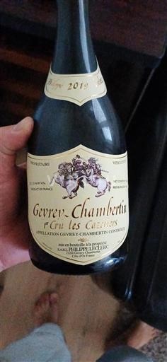 Borgogna Gevrey-Chambertin Premier Cru Philippe Leclerc 1er Cru Les Cazetiers 2019