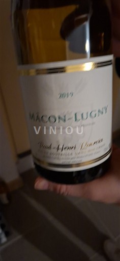 Burgundi Mâcon ja Mâcon-kylät Paul-Aimé Suavex 2019