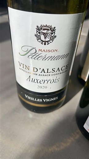 Elsass Maison Petermann Vieilles Vignes 2020
