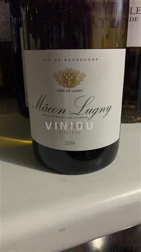 Bourgogne Mâcon và Mâcon-villages Cave de Lugny La Carte Lieu-Dit 2016