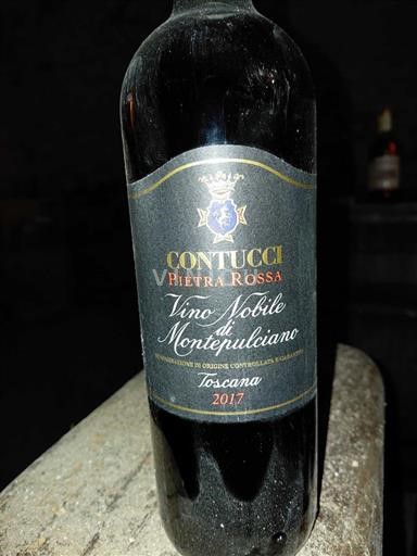 Toskánsko Vino Nobile di Montepulciano Contucci Pietra Rossa 2017
