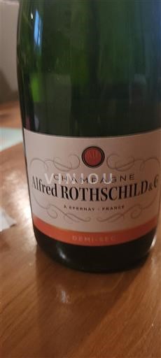 Samppanja Alfred Rothschild & Cie Ei vuosikertaa