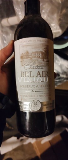 Wine Bordeaux Supérieur Château Bel Air - 2018 - Reviews, Advice