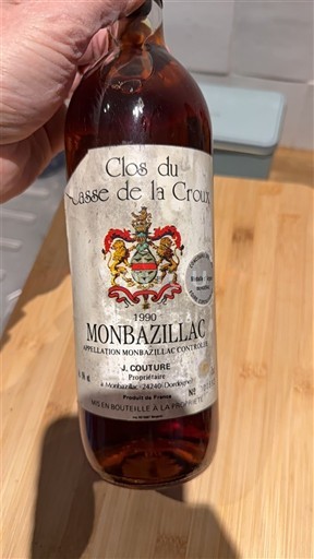 South West Monbazillac Clos du Classe de la Croix 1990