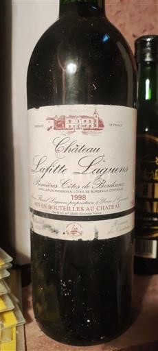 Bordeaux Premières Côtes de Bordeaux Château Lafitte Laguens 1998
