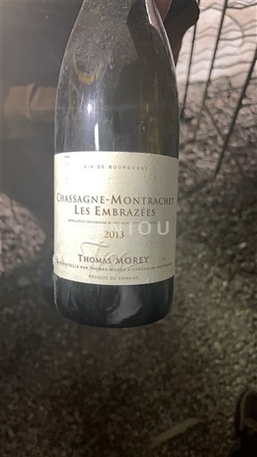 Bourgogne Chassagne-montrachet Premier Cru Thomas Morey Les Embrazées 2013