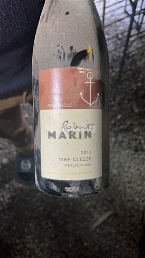 Bourgogne Viré-clessé Robert Marin du Clos 2016