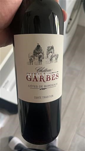 Bordeaux Côtes-de-Bordeaux Château Garbes Tradition 2023