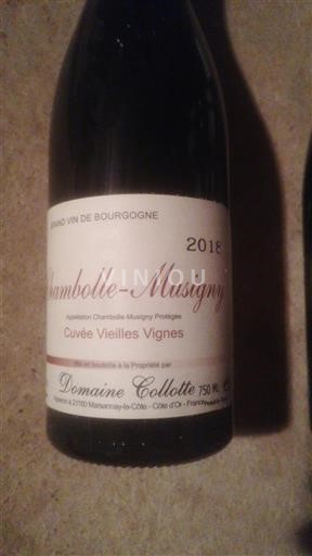 Burgundsko Chambolle-Musigny Domaine Collotte Vieilles Vignes 2018