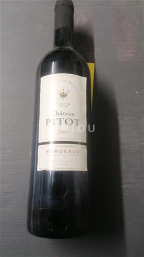 Bordeaux Château Pitot 2009
