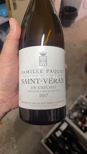 Borgoña Saint-Véran Famille Paquet En Crèches 2017