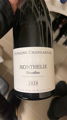 Burgundija Monthélie Domaine Changarnier Pierrefitte 2020