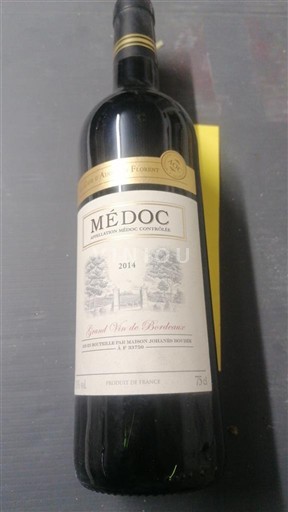 Bordeaux Médoc Grand Vin de Bordeaux 2014