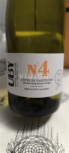 Jugozahod Côtes de Gascogne Domaine Uby N°4 Neleten.