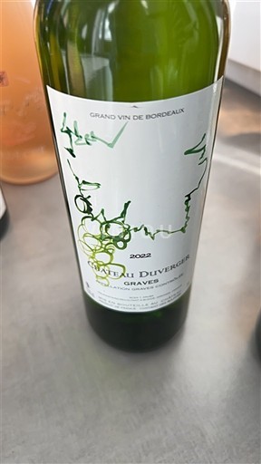 Bordeaux Graves Château Duverger 2022