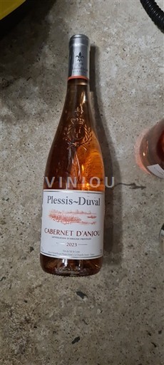 Thung lũng sông Loire Cabernet-d'Anjou Plessis-Duval 2023