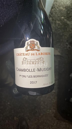Bourgogne Chambolle-Musigny Premier Cru Château Laborde 1er Cru Les Borniques 2017