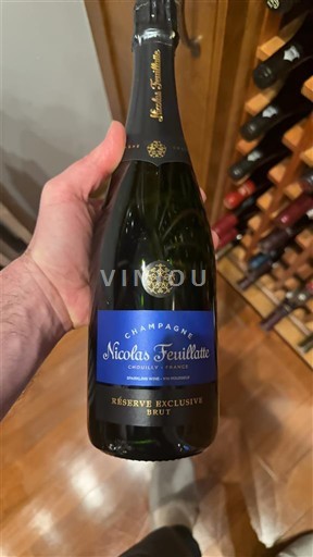 Šampanja Šampanjec Nicolas Feuillatte Réserve Exclusive Brut Neleten.