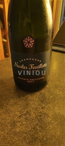 Šumivá vína Blanc brut Réserve Exclusive Brut Nicolas Feuillatte Non millésimé Francie Champagne Šampanské AOC