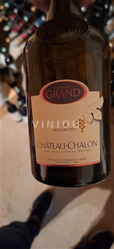 Jura Château-chalon Domaine Grand En Beaumont 2012