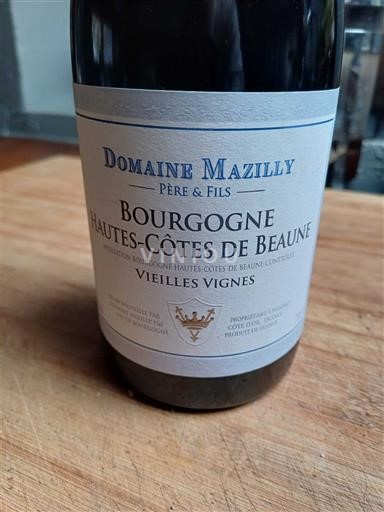 Burgundy Unspecified Domaine Mazilly Père & Fils Vieilles Vignes Non-Vintage