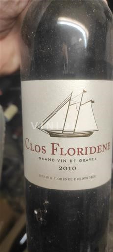 Bordeaux Graves Clos Floridène 2010