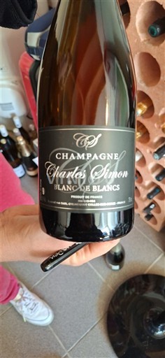 Champagne Sâm-panh Charles Simon Blanc de Blancs Không niên vụ
