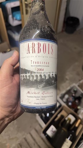 Jura Arbois Michel Gahier Trousseau 2004