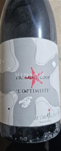 Languedoc Pic-saint-loup Le Chemin des Rêves L'Optimiste Icke årgångsbetecknad