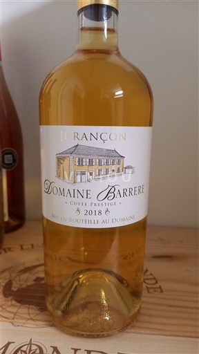 Tây Nam Jurançon Domaine Barrere Prestige 2018