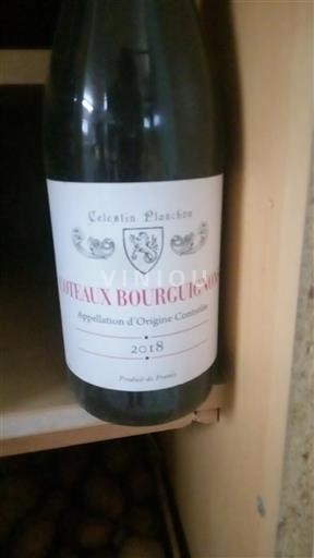 Borgoña Coteaux de Borgoña Celestin Planchon 2018