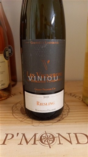 Luksemburška Mosela Grand Premier Cru Domaine Les Vignerons de s Vinsmoselle Wentrange Felsberg Grand Premier Cru 2021