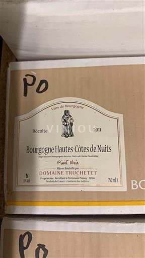 Burgundsko Hautes Côtes de Nuits Domaine Truchetet 2011