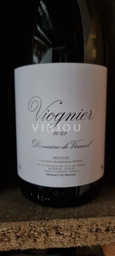 Languedoc-Roussillon Pays d'Oc Domaine Viranel Viognier 2023