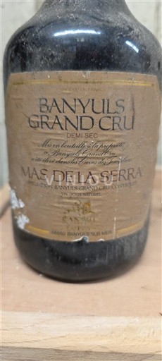 Roussillon Banyuls Grand Cru Grand Cru Mas de la Serra Ikke årgangsbestemt