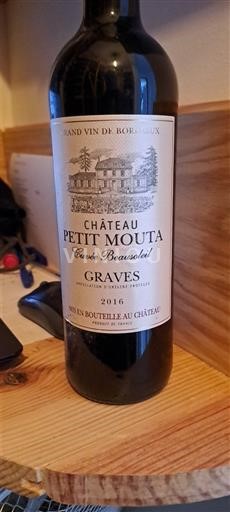 Bordeaux Graves Château Petit Mouta Beausoleil 2016