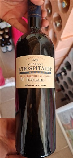 Linguadoca La Clape Château L'Hospitalet Réserve 2009