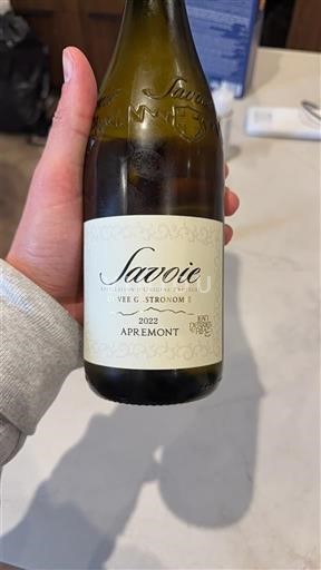 Savoie ja Bugey Apremont Vie & Stronoi 2022