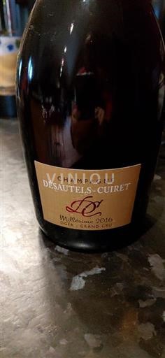 Champagne Niet gespecificeerd Désautels-Cuiret 2016