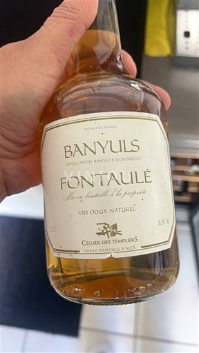 Roussillon Banyuls Cellier des Templiers Fontaulé 2007