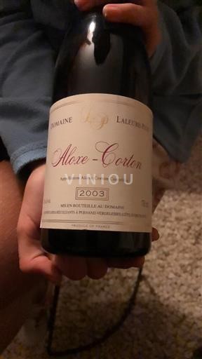 Burgundy Aloxe-Corton Domaine Laleure-Piot 2003