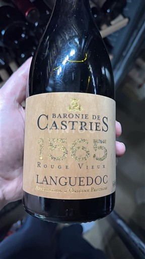 Languedoc Baronie de Castries 1565 Rouge Vieux 2022