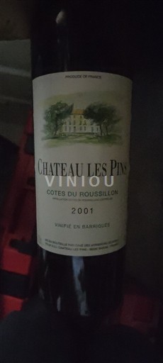Roussillon Côtes-du-Roussillon Château Les Pins 2001